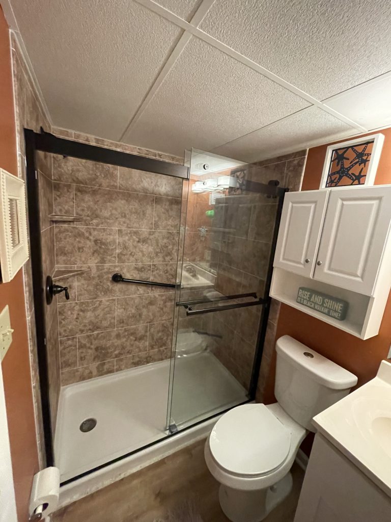 Shower Remodel in Ocean City, Maryland